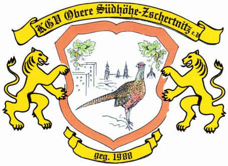 Unser Vereinswappen anlässlich der Fahnenweihe Juni 2008