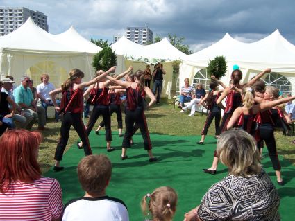 die Tanzgruppe Powergirls